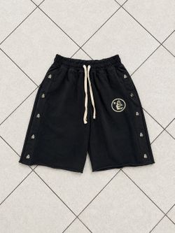 Brand new hellstar mirror logo snap sweatshorts size small all tags included & scanning NfC