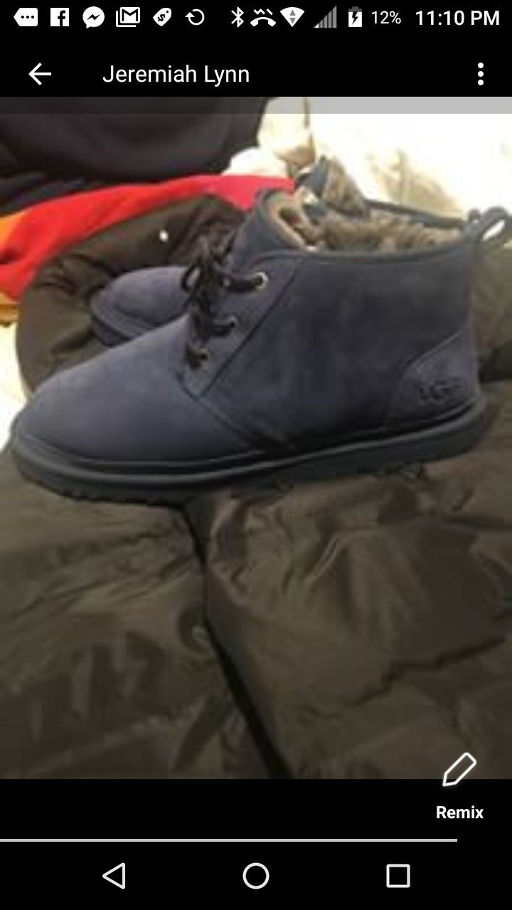 Blue Mens UGGs