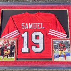 Deebo Samuel Signed Jersey PSA/DNA San Francisco 49ers Autographed