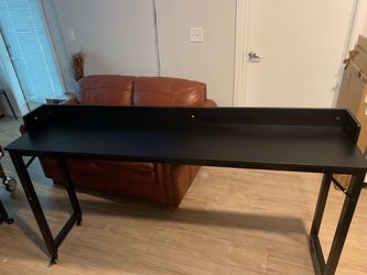 Over the bed desk
