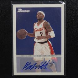 2009-10 Bowman 48 #48A-MW Mo Williams Cleveland Cavaliers AUTO