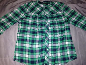 Plaid Top