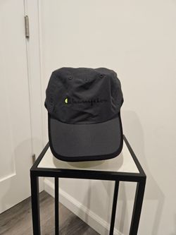 Champion Performance Running Cap - Black / Neon Green Accent
