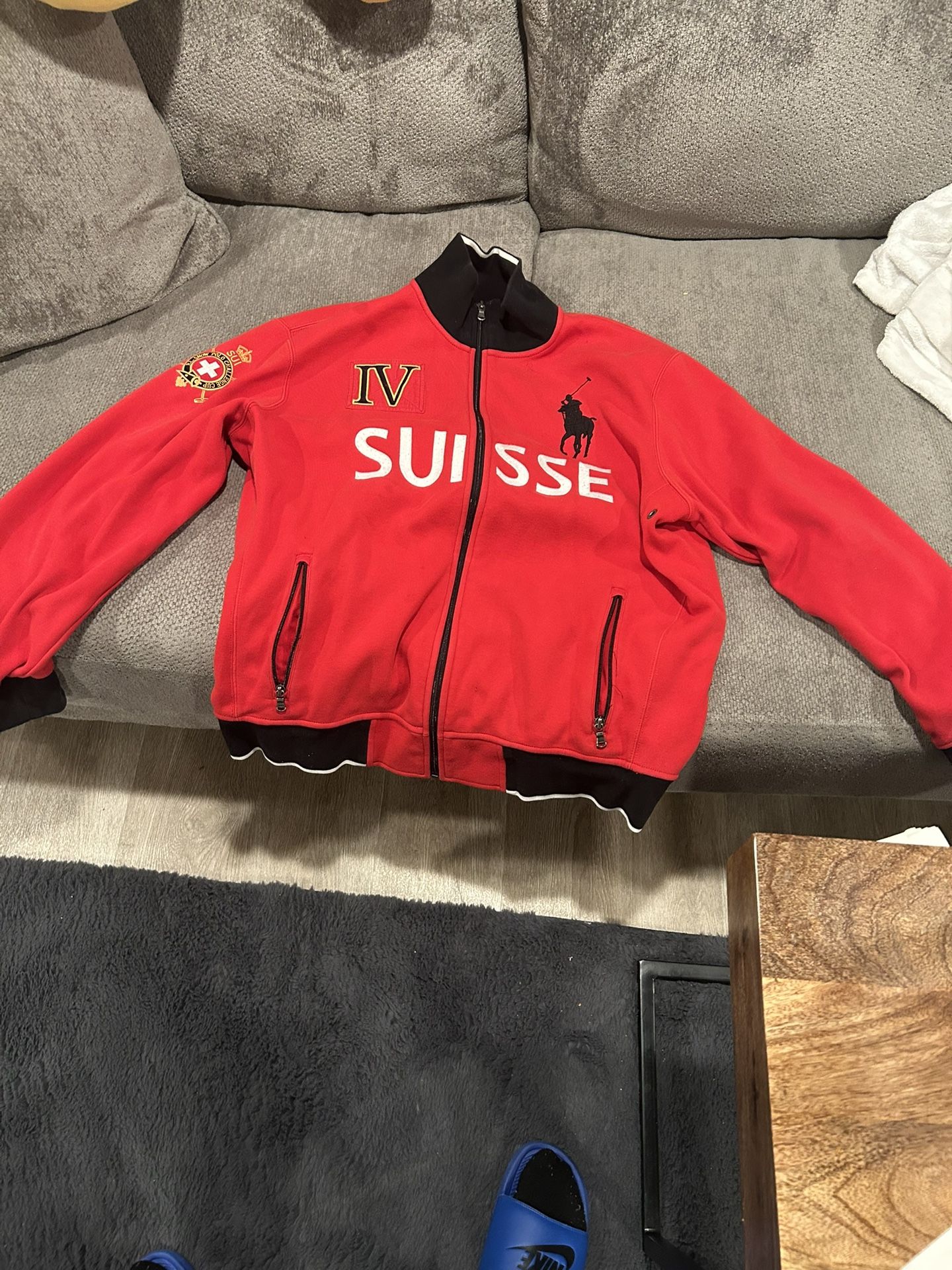 Suisse Ralph Lauren Red Jacket XL