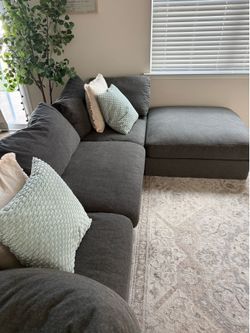 Serene Modular Upholstered Couch