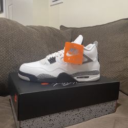 Jordan 4 “White Cement” 2025 - SIZES 11 & 12
