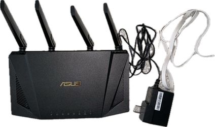 ASUS RT-AX3000 Ultra-Fast Dual Band Gigabit Wireless Router - Next Gen WiFi 6