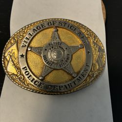 Police Belt Buckle 