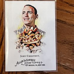 Joey Chestnut Gem Mint