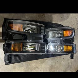 Original Headlights Chevrolet Silverado Custom 20