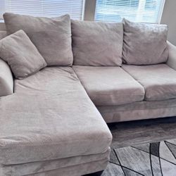 Beige Sectional Sofa