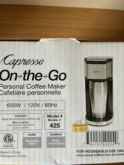 Personal Coffee Machine On To Go