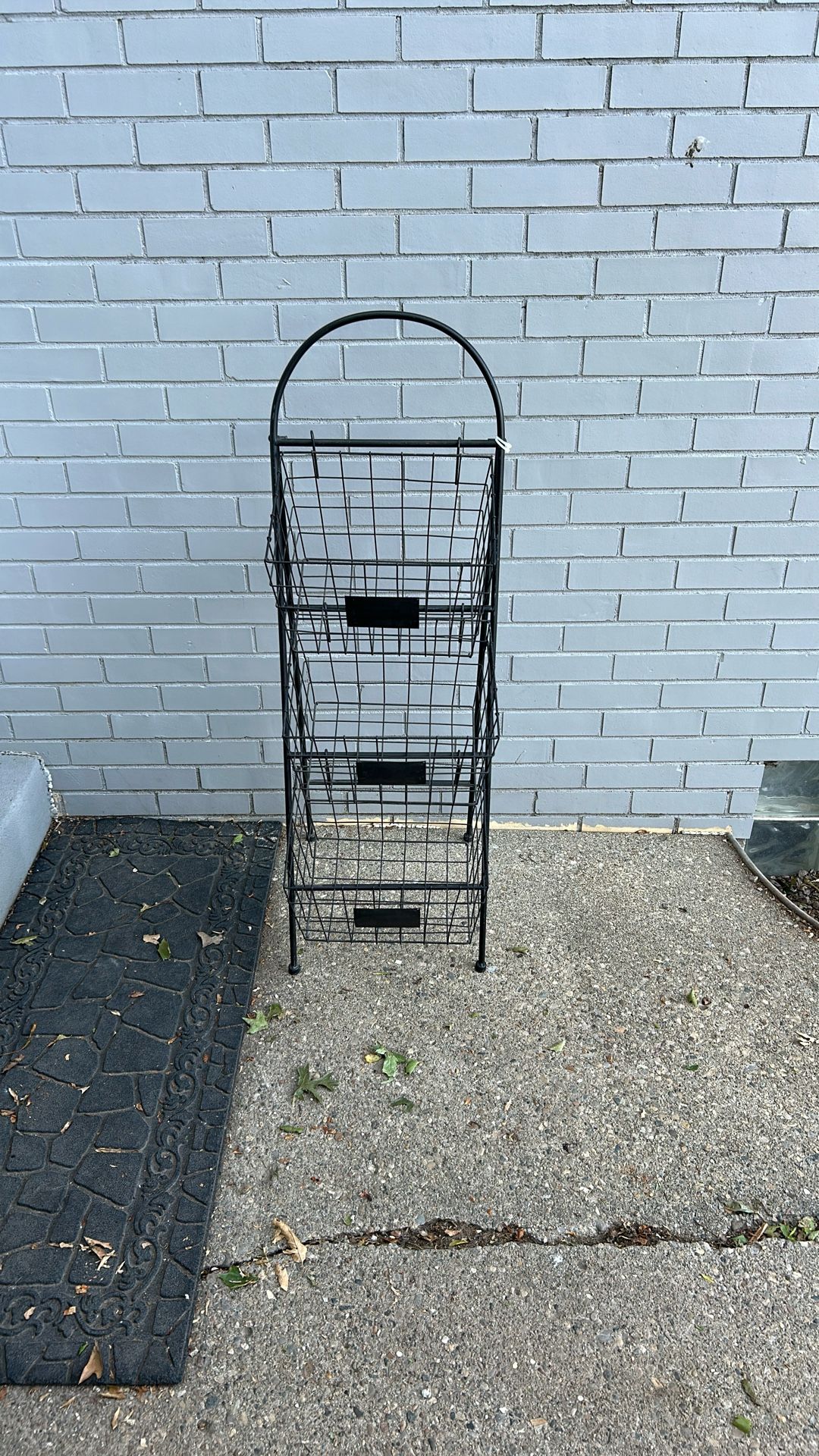 Three Basket Container