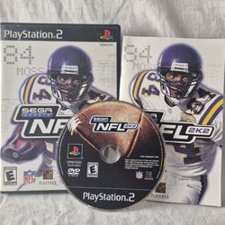 NFL 2K2 Playstation 2 (Sega Sports, 2001)