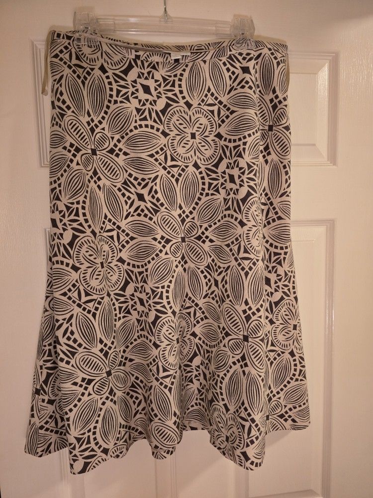 Floral Patterned Skirt