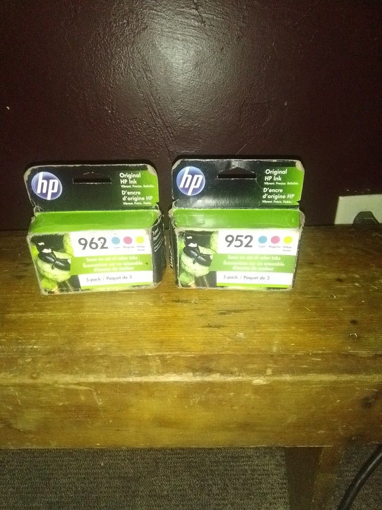 HP Original Ink,.( 962) And ( 952)  3 Pack, .  