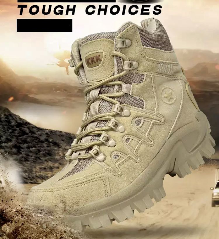 Men's Military Boot Combat Mens Ankle Boot