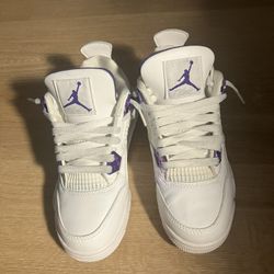 Purple Metallic Air Jordan 4 