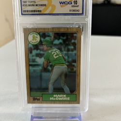 Baseball Card: 1987 Topps #366 Mark McGwire