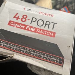 48 port gigabit poe switch