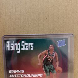 Giannis Anterokounmpo ACEO Rated Rookie Card. Psa Potential