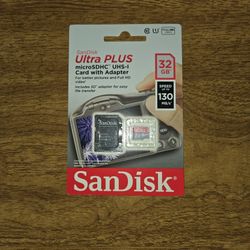 SanDisk 32GB Ultra Plus MicroSDHC