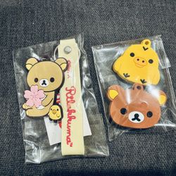Rilakkuma San-X key chain key cap cover brand new