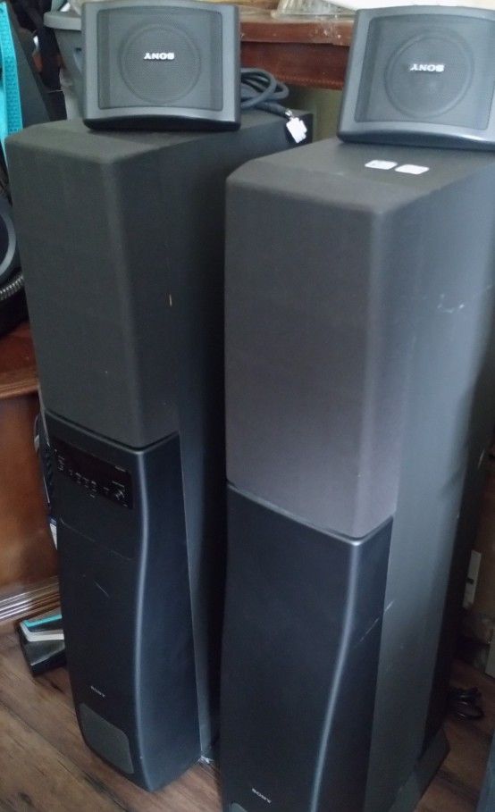 Sony Theater System With Bluetooth Transmitter No Remote Control