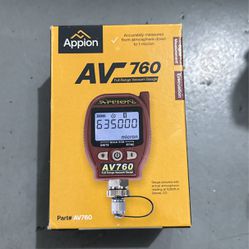 Appion AV 760 Digital Full Range Vacuum Gauge  