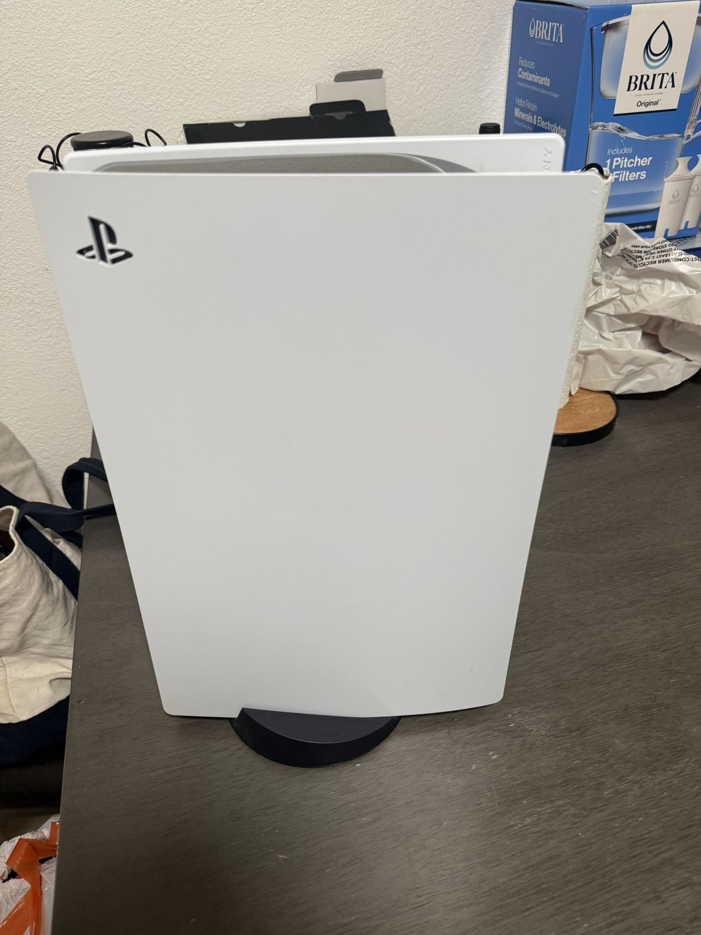 PS5 With Headphones And Remotes