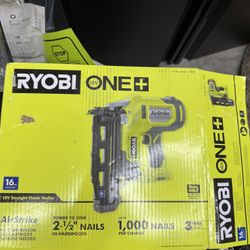 Ryobi 16ga Finish Gun