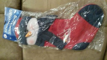 New Louis Cardinals Snowman stocking