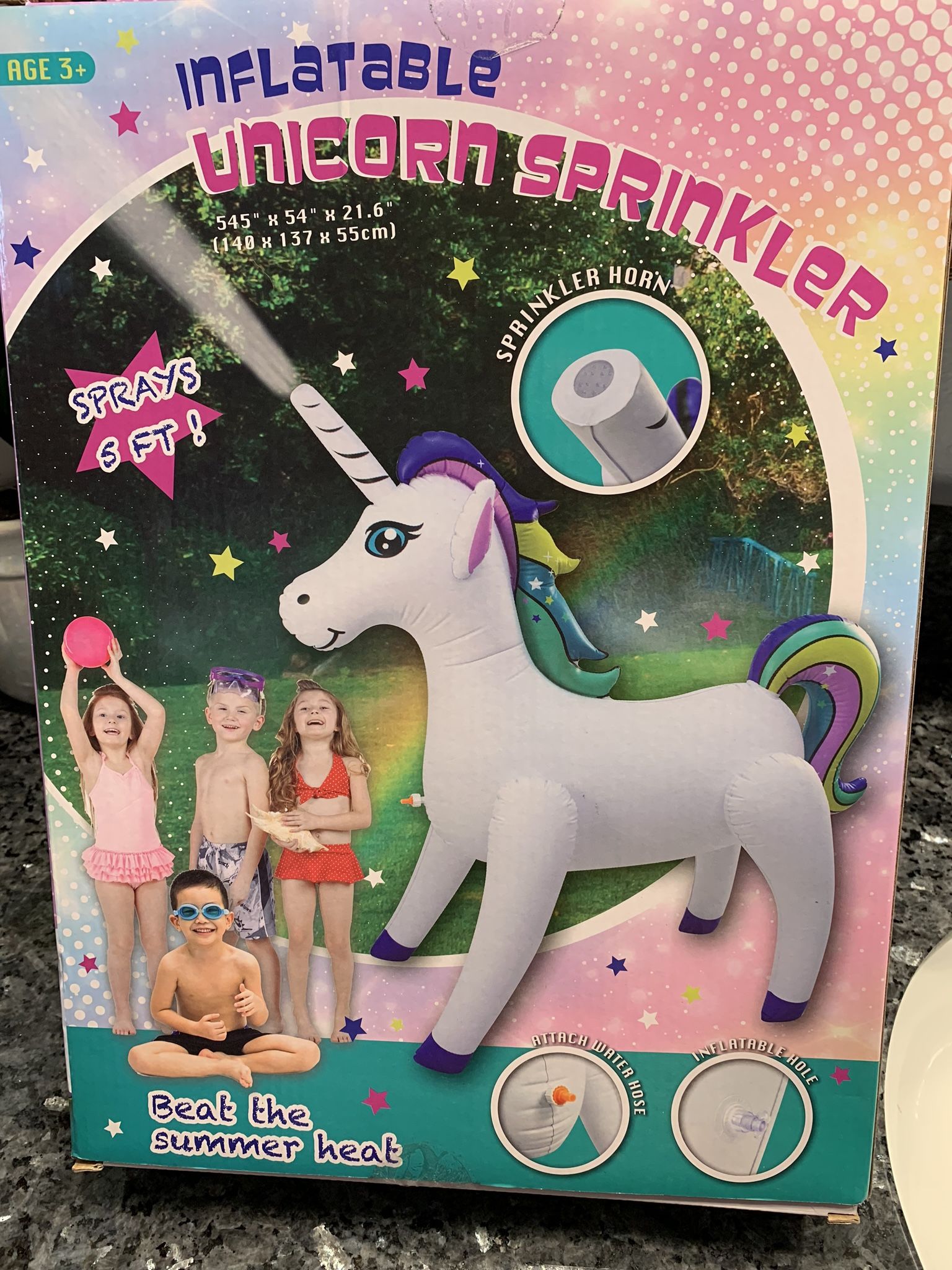 Unicorn Sprinkler