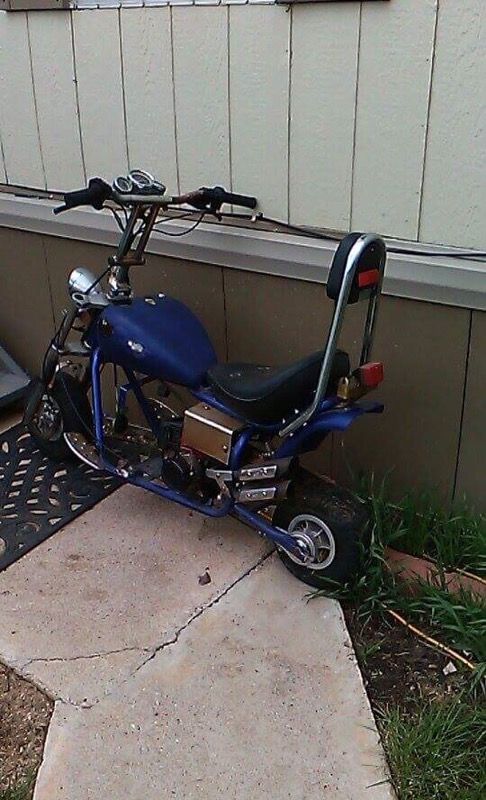 Boss 43cc Mini Hawg Chopper