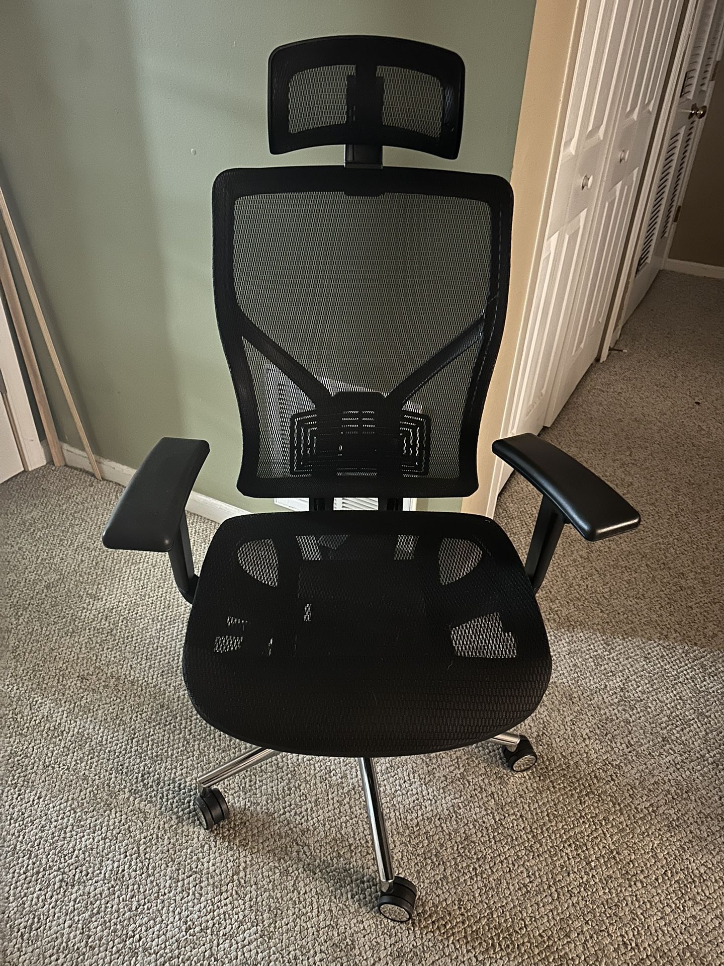 Costway Ergonomic Office Chair High-Back Mesh Chair w/Adjustable Lumbar Support