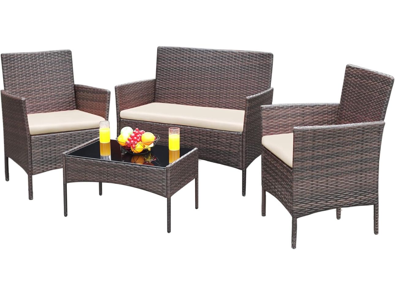 Patio Set New I’m Box 4 Pc Set