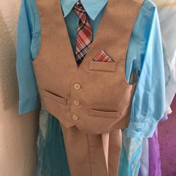 Toddler Boy 4 Piece Suit bNWT