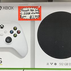 Microsoft XBOX Series S 512GB W/ Controller & Wires 
