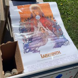 Labyrinth Poster David Bowie 