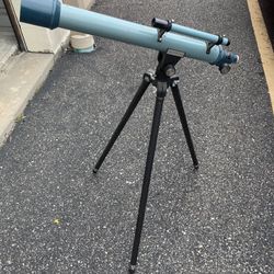 Vintage Telescope With Tripod