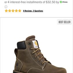 Carhartt Women’s Steel toe Boots