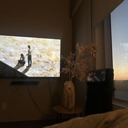 65 Inch Smart TV , Remote , Soundbar And Mount