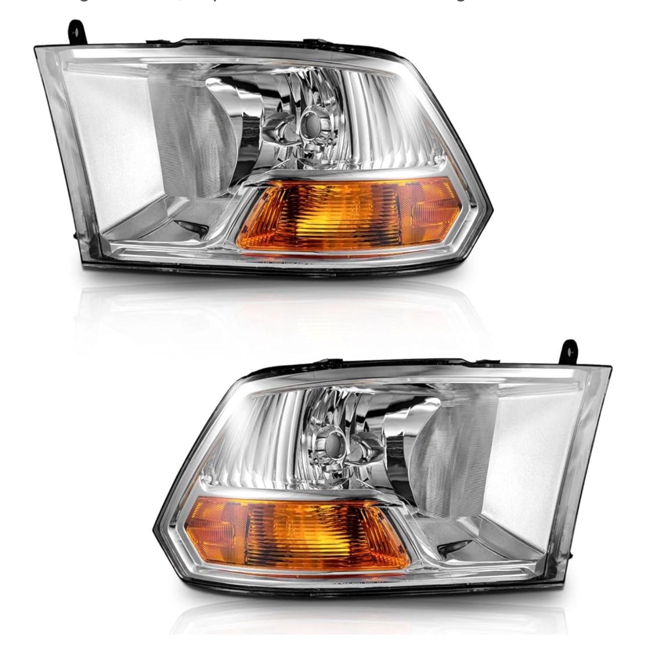WEELMOTO Headlight Compatible with 2009-2012 Dodge Ram 1500/2010-2012 Dodge Ram 2(contact info removed)