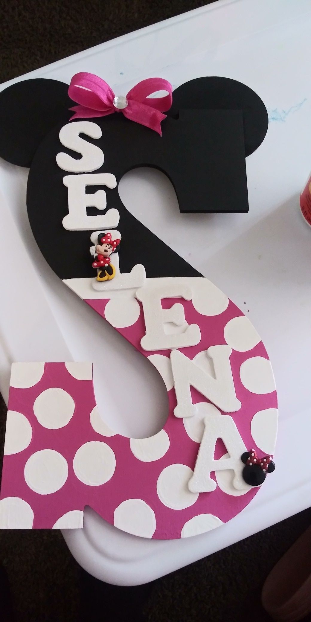 Hand painted letters