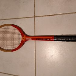Pre-owned Wilson Nancy Richey Wooden Tennis Racket