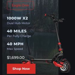Varla Eagle One Scooter 40MPH *nearly new* *needs minor repair*