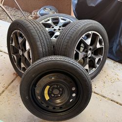 2018 Crosstrek OEM Wheels & Tires - Complete Set