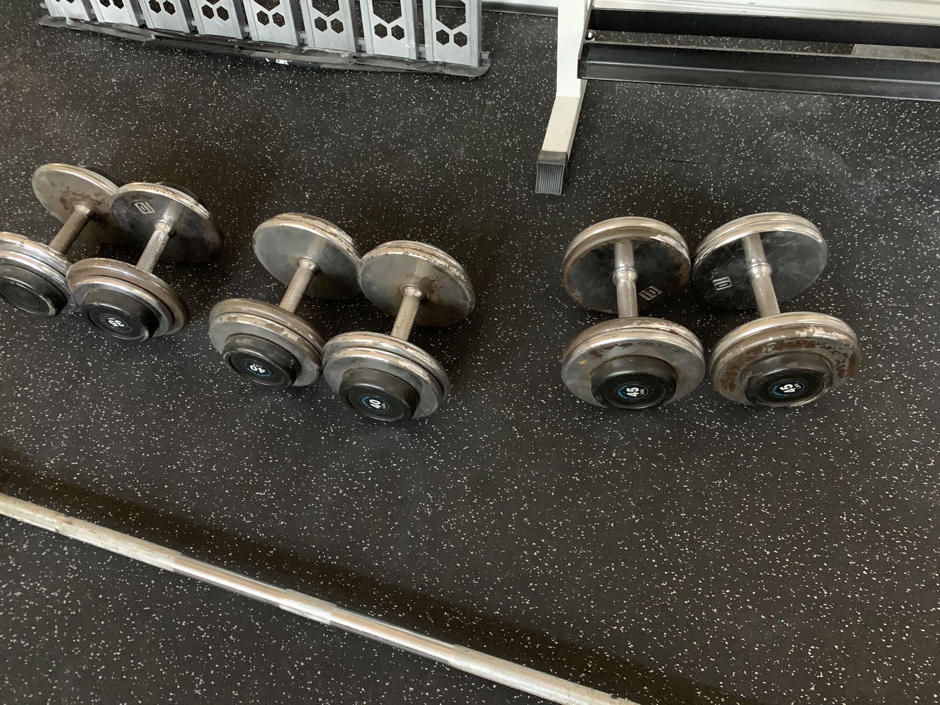 Hampton Chrome Dumbbells