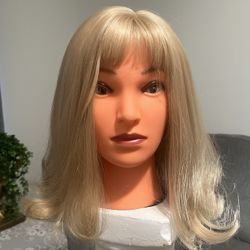 Beautiful Medium Blonde Wig For You Or A Special Occasion 