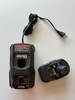 Ryobi 18V ONE+ Battery Charger with Battery